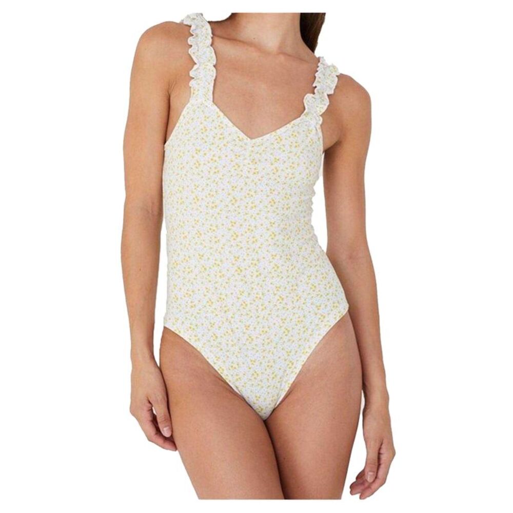 Brave Soul Womens/Ladies Lettuce Hem Onesie / Floral